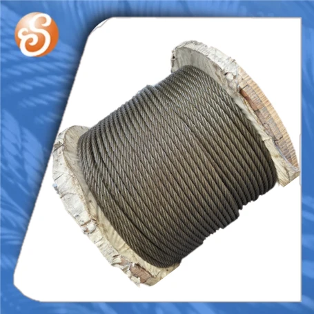 Nantong gyártás 6x19 hosszú hosszú horganyzott huzalkötél 1,5 mm-25 mm 1770mPa